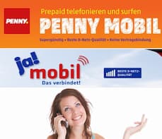 Neue Tarife bei Penny Mobil und ja!mobil