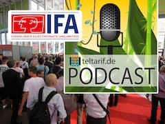 Was gibt es neues auf der IFA? Der teltarif.de-Podcast informiert.