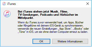 Die neue Ausrichtung von Apple iTunes