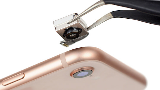 Kamera-Sensor des Apple iPhone 8