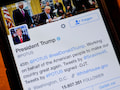 US-Prsident Donald Trump twittert gern