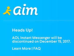 Abschied vom AOL Instant Messenger