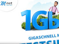 Gigabit-Anschluss bei M-net