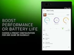 Razer Phone: der Game Booster optimiert Spiele