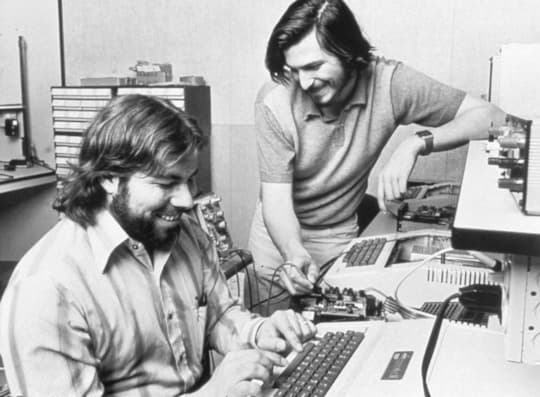 Steve Wozniak und Steve Jobs 1976
