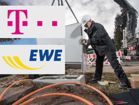 Schnelles Internet: Telekom und EWE machen gemeinsame Sache - teltarif ...