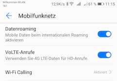 VoLTE und WiFi Calling in allen deutschen Netzen mglich
