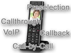 Heutzutage gibt es mehrere Alternativen zu Call by Call und Preselection