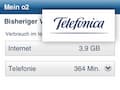 Telefnica verbessert Datenverbrauchs-Anzeige