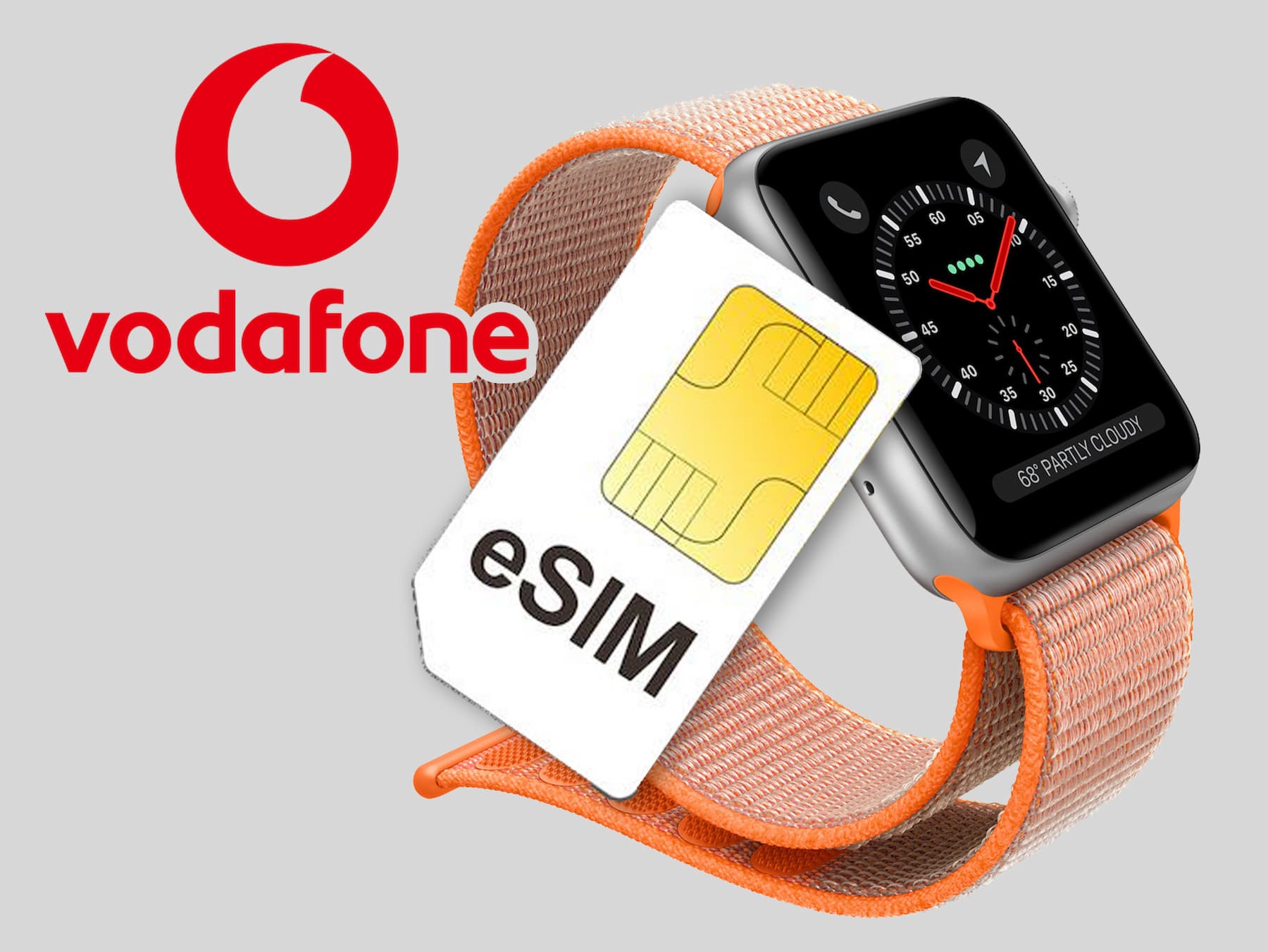 vodafone esim iwatch