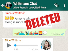 WhatsApp-Nachrichten knnen knftig lnger gelscht werden