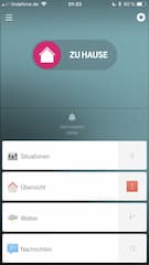 Screenshot der Magenta Smarthome App fr Smartphones.