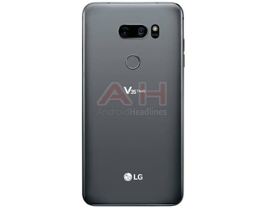 Das LG V35 ThinQ soll auch in Grau erscheinen
