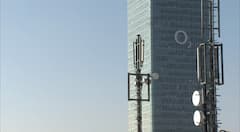 Rund um den o2-Tower in Mnchen gibt es exzellente Netzversorgung brandneue Technik on Air