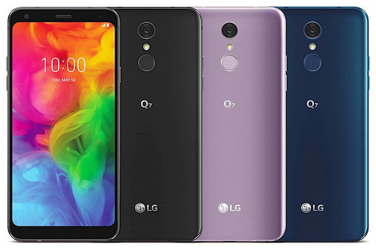 Die neuen LG-Smartphones Q7a, Q7 und Q7+