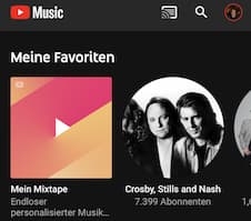 YouTube Music startet in Deutschland