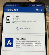 Mobile Iron verwandelt den gesamten Installationsprozess und gibt die Firmen-Apps fr den Nutzer frei.