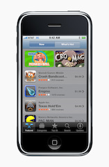 Apples App Store der ersten Generation 2008