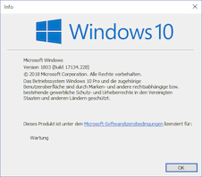 Die aktuellste Windows Version trgt die Nummer 228