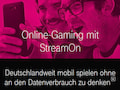 StreamOn Gaming jetzt verfgbar