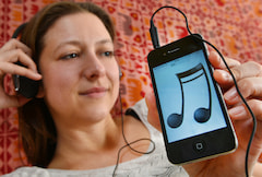Musik auf dem Smartphone