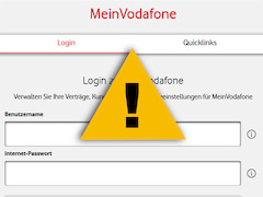 Ein Login-Problem aus "fremden" Netzen beim Vodafone-Kunden-Konto wurde laut Hotline repariert.