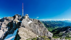 Von Schweizer Standorten wie dem Sntis wird bald kein terrestrisches Fernsehen mehr ausgestrahlt
