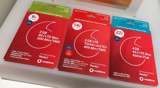 Vodafone startet neue CallYa-Tarife