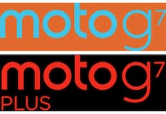 Die vermeintlichen Logos von Moto G7 und Moto G7 Plus