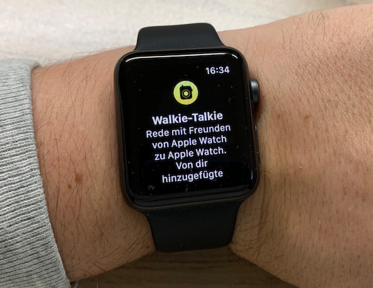 Die Apple Watch wird zum Funkgert