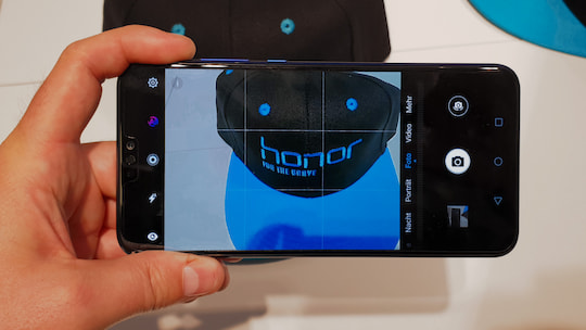Das Kamerasystem des Honor 8X verfgt ber AI-Funktionen.