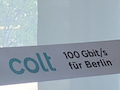 Unweit des ZooFilmpalastes, wo das Filmvestival Berlinale einst begann "schaltete" Colt seine 100 Gbit/s Glasfaser frei.