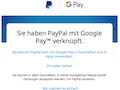 Google Pay mit PayPal verknpft