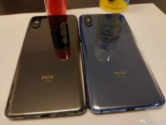 Die Rckseite des Xiaomi Mi Mix 3 offenbart eine Dual-Kamera