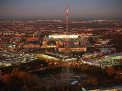 Vom neuen Funkturm in Leipzig betreibt Divicon bereits einen DAB+-Multiplex