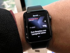 Auch mit der Apple Watch kann Apple Pay genutzt werden