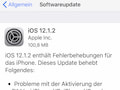 iOS 12.1.2 ist verfgbar