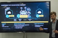 Kaspersky stellt auf dem MWC sein Sicherheitskonzept fr das IoT vor.