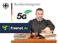 Neben den Netzbetreibern hat auch der Service-Provider Freenet Eilantrag gegen die Regeln der 5G-Auktion gestellt.