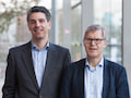 Der neu gewhlte Vorstand des VATM: Dieter Zimmer (Inexio, links) und Martin Witt (1&1, rechts)