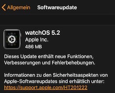 watchOS 5.2 ist da