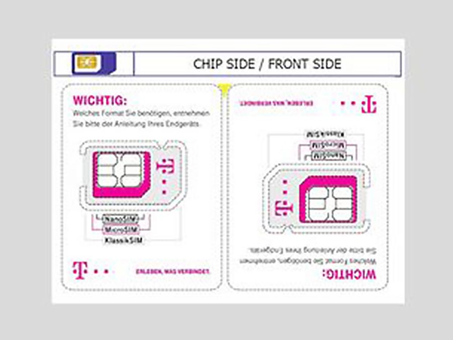 Halbieren ist machbar: Telekom macht die SIM-Karte kleiner - teltarif