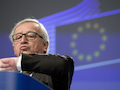 EU-Ratsprsident Jean-Claude Juncker wei, was die Stunde geschlagen hat.