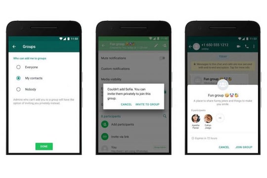 WhatsApp gibt seinen Nutzern mehr Kontrolle ber die Gruppenrechte.