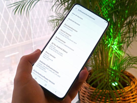 Android 9 mit One UI