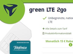 green LTE 2go gestartet