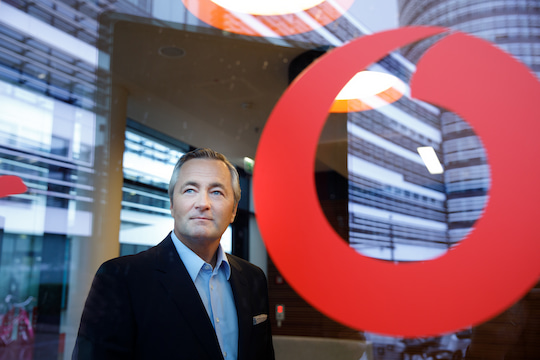 Dr. Hannes Ametsreiter, CEO Vodafone Deutschland und Mitglied im Executive Committee der Vodafone Group, schlgt einen Mobilfunk-Ausbau-Fond aus den 6,6 Milliarden vor