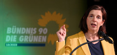 Katrin Gring-Eckardt, Fraktionsvorsitzende im Bundestag der Partei Bndnis 90/Die Grnen, fordert ein Verbot fr die Vernichtung von Retouren