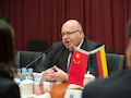 Bundeswirtschaftsminister Peter Altmaier (CDU) in China