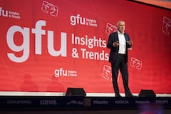 Hans-Joachim Kamp, Chairman of the supervisory board gfu Consumer and Home Electronics  prsentierte eine Studie zum Thema Knstliche Intelligenz